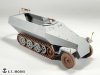 E.T. Model P35-406 WWII German Sd.kfz.251/Sd.kfz.11 Track links & Sprockets Late 3d Printed 1/35